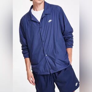 New Men's Relaxed Fit Club Coaches' Jacket Size: Large